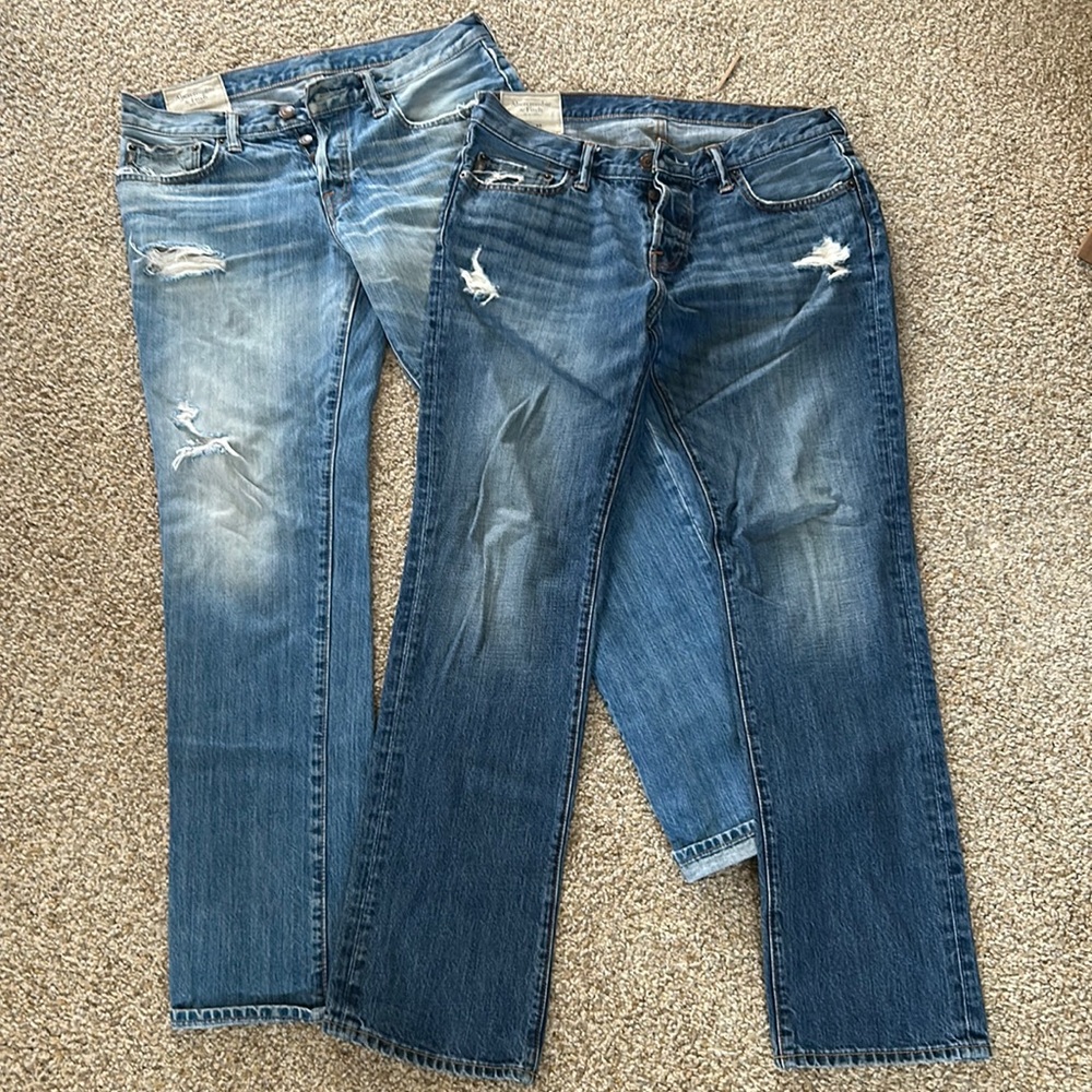 Abercrombie & Fitch Slim Straight Jeans